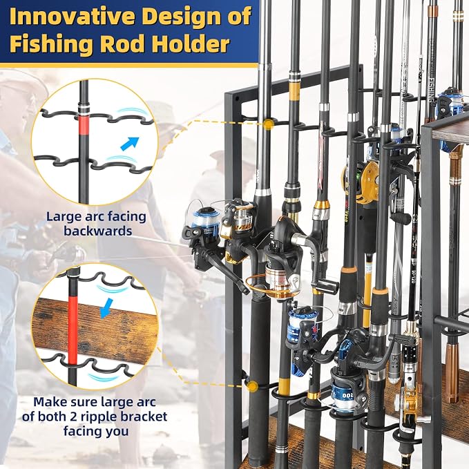 Olakee Fishing Rod Holder, Fishing Pole Holders - Image 5