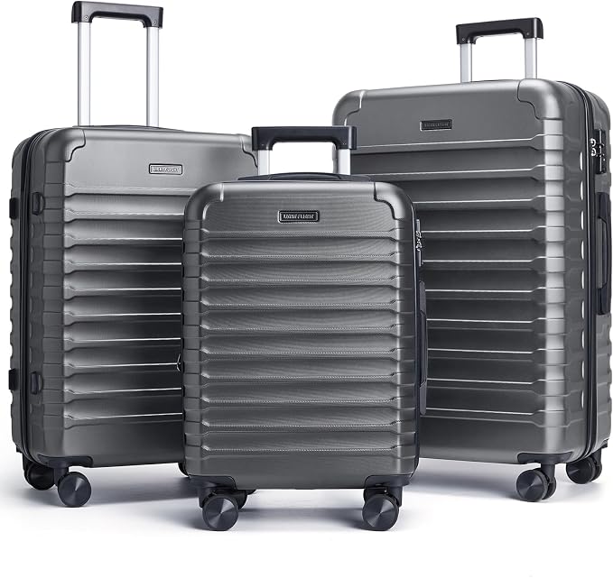 LIGHT FLIGHT Luggage Sets, 3 Piece Durable Suitcase Set by LIGHTFLIGHT