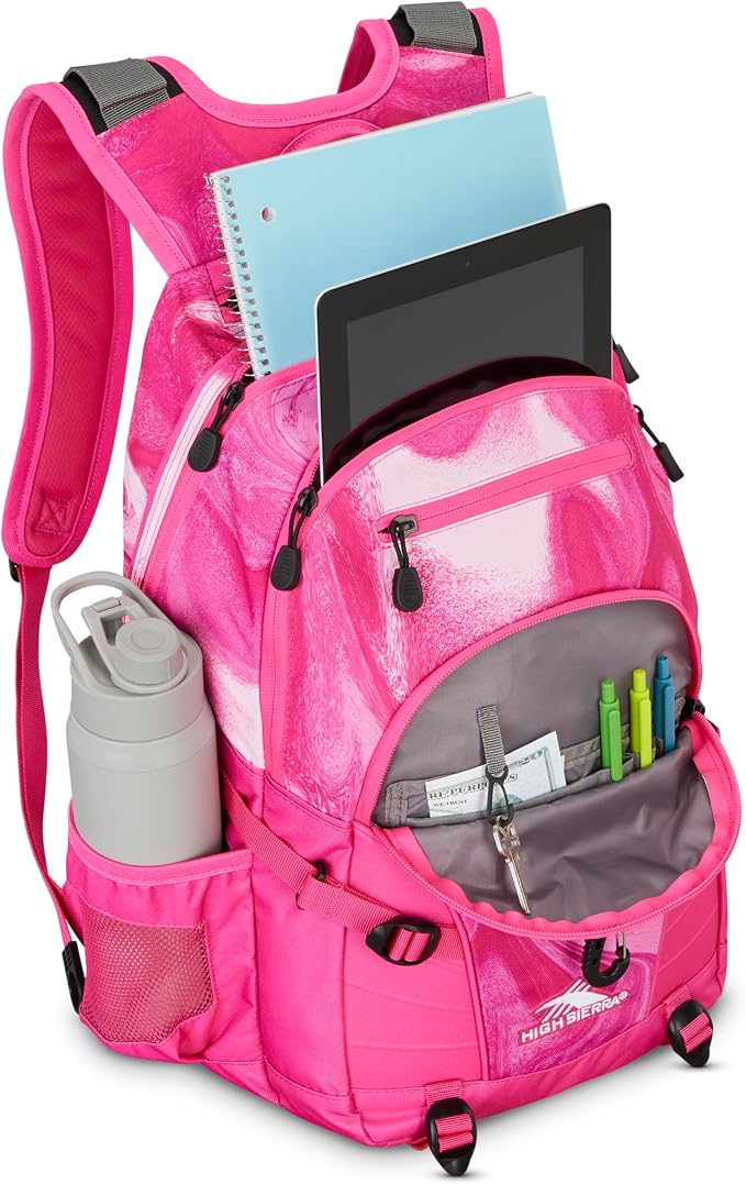 High Sierra Loop-Backpack, or Work Bookbag - Image 4