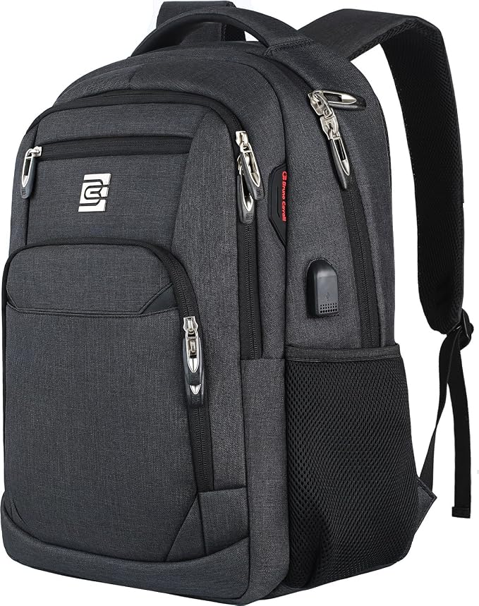 17 Inch Laptop Backpack, Business Anti Theft Slim Durable Laptops Backpack by Volher