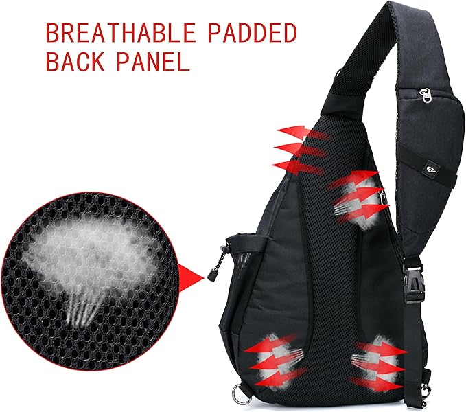 Water-Proof Sling bag/Crossbody Backpack/Shoulder Bag - Image 3