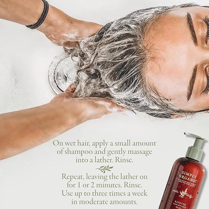 SIMPLY ORGANIC Hair Detox Clarifying Shampoo Scalp Wash, Made in Italy - Image 6