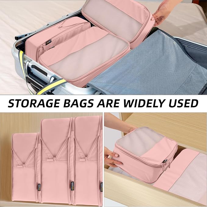 4 Piece Compression Packing Cubes - Image 8