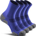 CWVLC Cushioned Compression Sport Quarter Socks by CWVLC