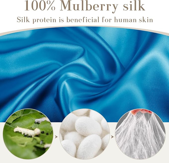 100% Mulberry Silk Sleep Mask Eye Mask - Image 3