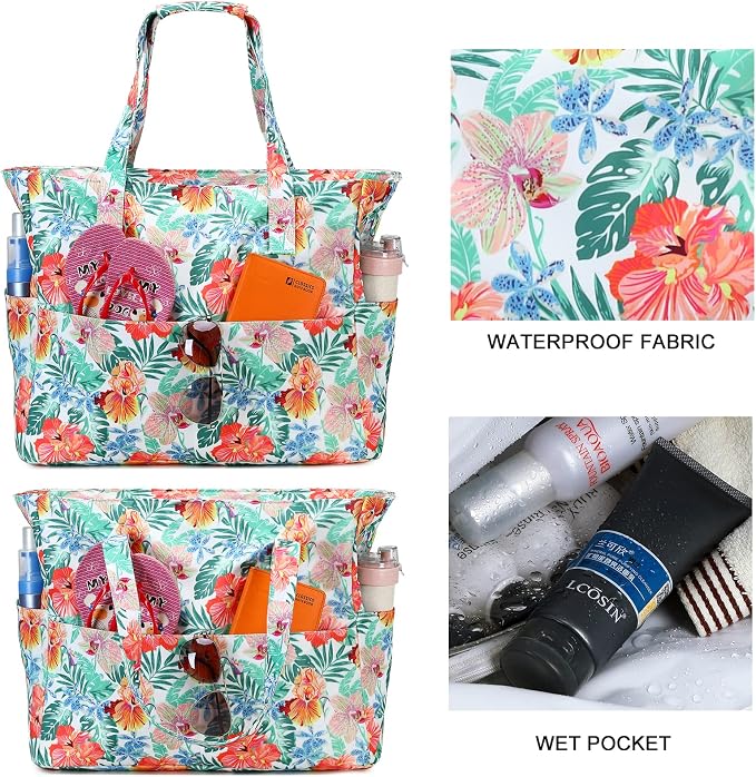 Waterproof Beach Tote Pool Bags - Image 8