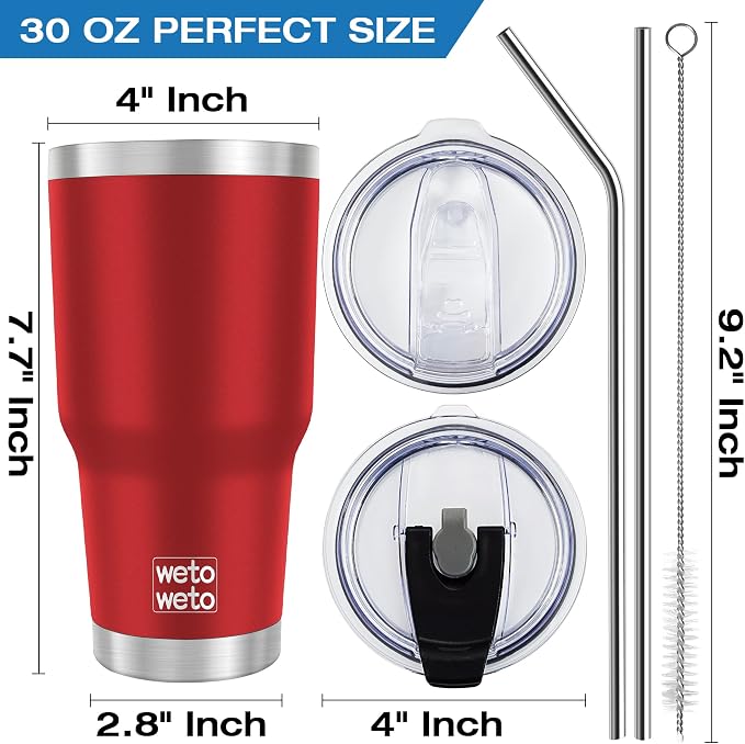 WETOWETO 30 oz Insulated Tumbler - Image 3