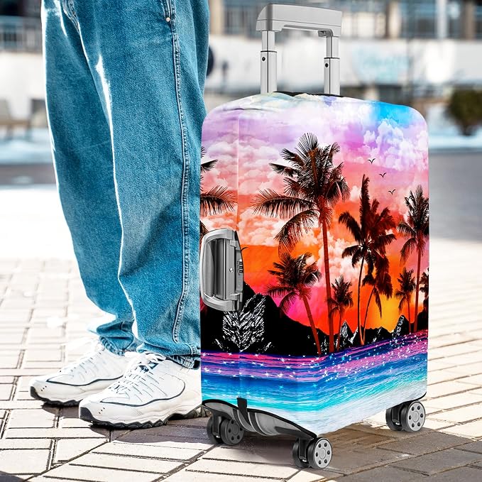 Luggage Cover for Suitcase Elastic Suitcase Cover Protector, Carry On Luggage - Image 8