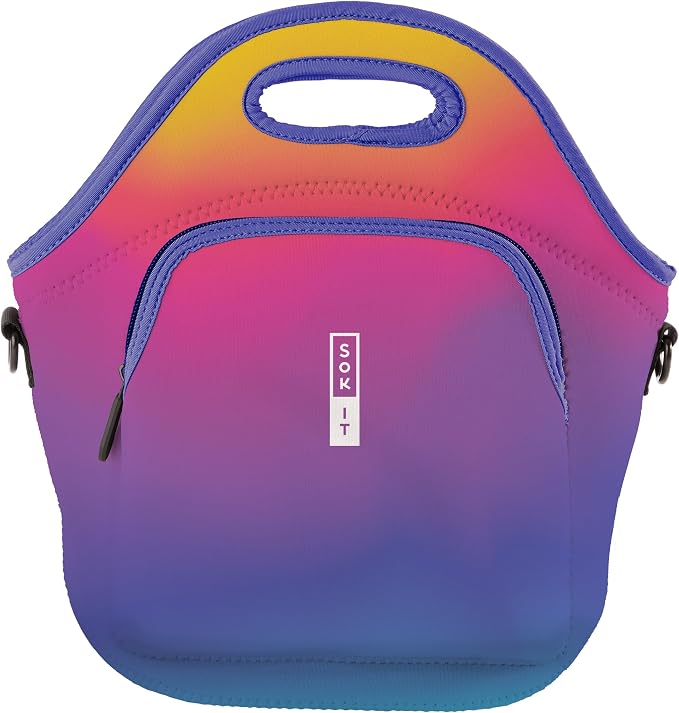 Sok It LunchTote Zippered Bag Insulated Neoprene Caddy by SokIt