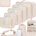 BAGAIL 9 Set Packing Cubes Luggage Packing Organizers by BAGAIL