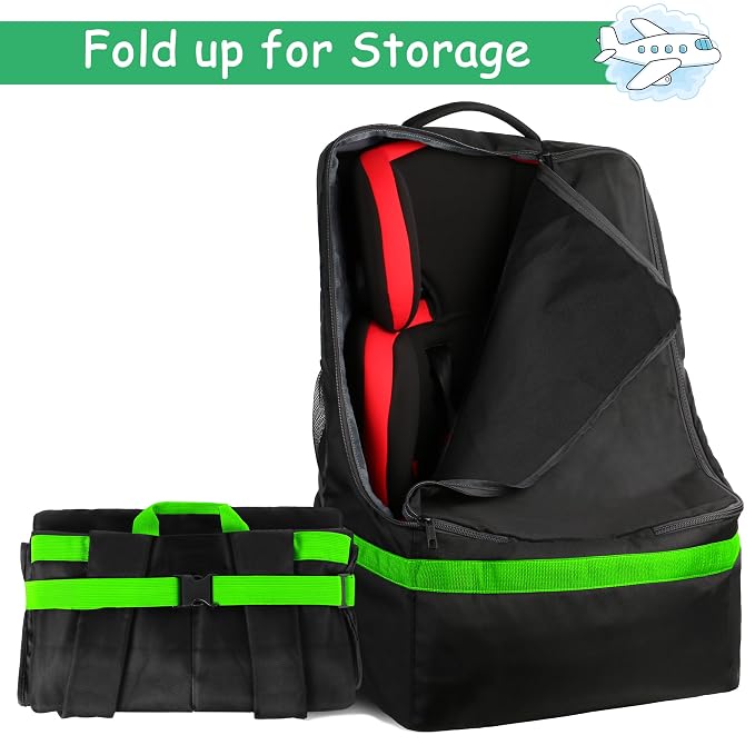 YOREPEK Car Seat Travel Bag, Padded Car Seats Backpack - Image 5