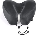Lewis N. Clark Contoured Memory Foam Hexform Travel Cervical Neck Pillow by LewisNClark