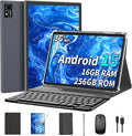 Android 15 Tablet with Keyboard, 16GB（8+8）RAM+256 Storage, 8000mAh Battery by Unknown