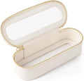 Aveniee Slim Clear Makeup Brush Bag, Small Cosmetic Brush Holder, Mini Toiletry by Aveniee