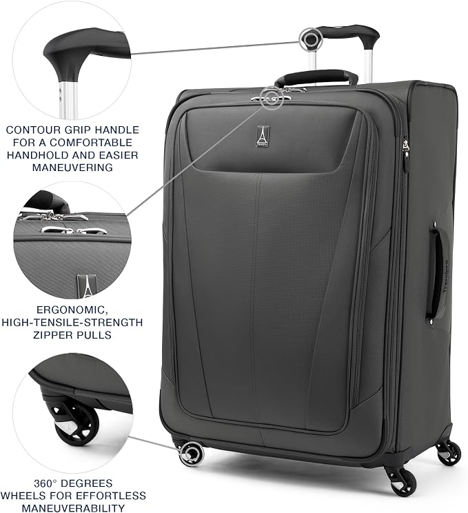 Travelpro Maxlite 5 Softside Expandable Checked Luggage - Image 6