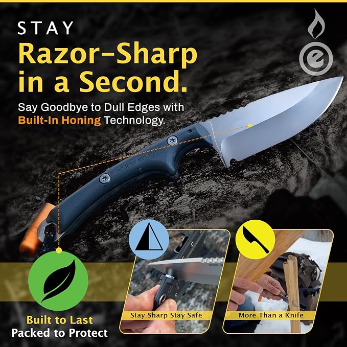 Scout Feather - Fixed Blade Survival Knife - Image 7