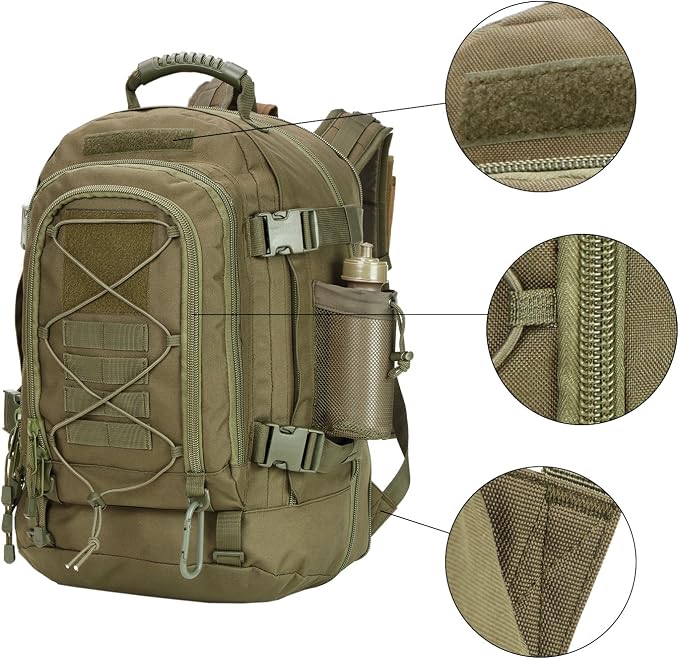 Large Tactical Backpack for Men Military Backpack - Image 5