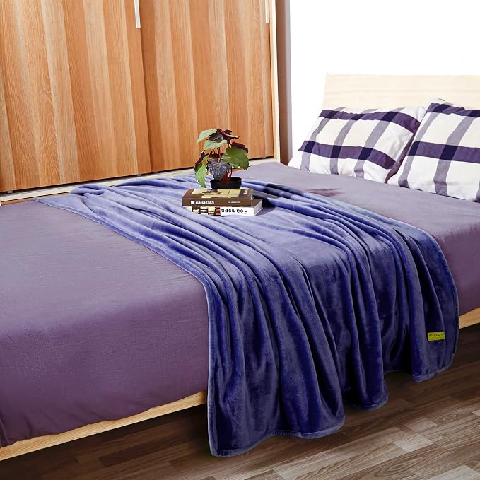 Surii Home Luxury Microfiber Flannel Blanket, Super Soft, and Breathable - Image 9