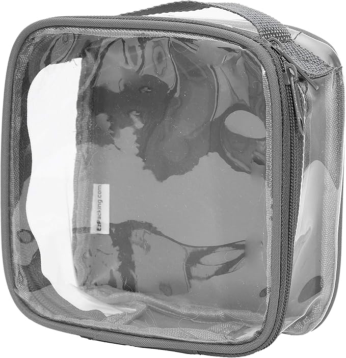 EzPacking Clear TSA Approved 3-1-1 Travel Toiletry Bag by EzPacking