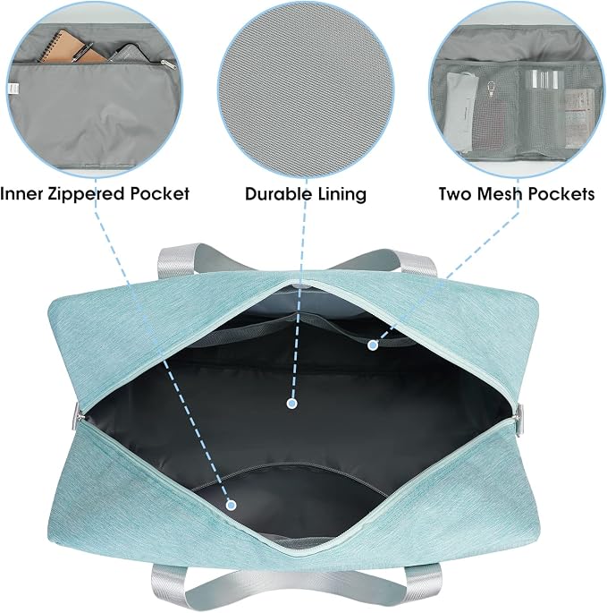 For Spirit Airlines Personal Item Bag 18x14x8 Foldable Travel Duffel Bag - Image 3