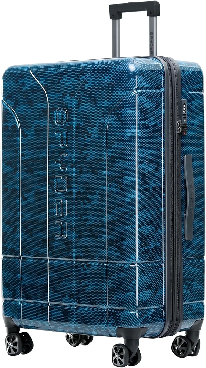Spyder Matrix 29 Inch Large Checked Luggage Expandable Hardside Upright Suitcase by Spyder
