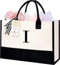 BAGAIL Initial Tote Bag, Personalized Birthday Gifts by BAGAIL