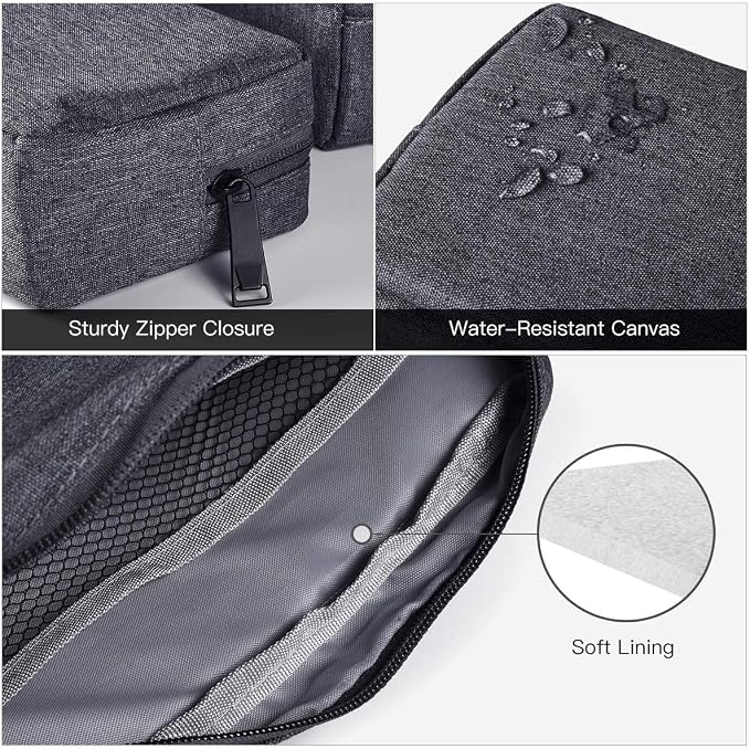Universal Electronics Accessories Carrying Case, Cosmetic Bag, Cable Organizer - Image 4