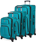 SwissGear Sion Softside Expandable Roller Luggage, 3 Piece Set by SwissGear