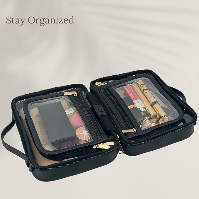 JAZD Clear Makeup Bag Toiletry Bag - Image 4