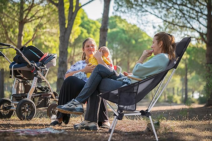Nice C Ultralight High Back Folding Camping Chair, Backpacking Chair, Compact & - Image 2