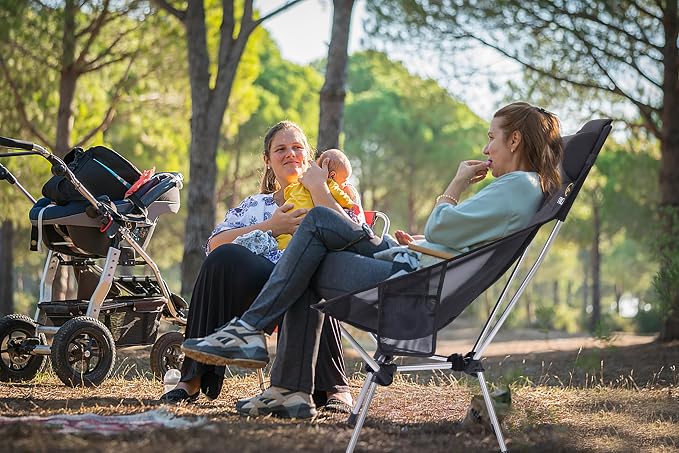 Nice C Ultralight High Back Folding Camping Chair, Backpacking Chair, Compact & - Image 2
