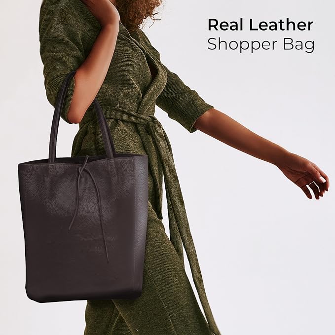 Italian Calf Leather Tote for Women - Image 8