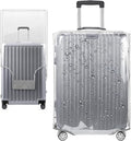 30 Inch Full Clear PVC Suitcase Cover Protectors by Unknown