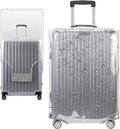 20 Inch Full Clear PVC Suitcase Cover Protectors by Unknown