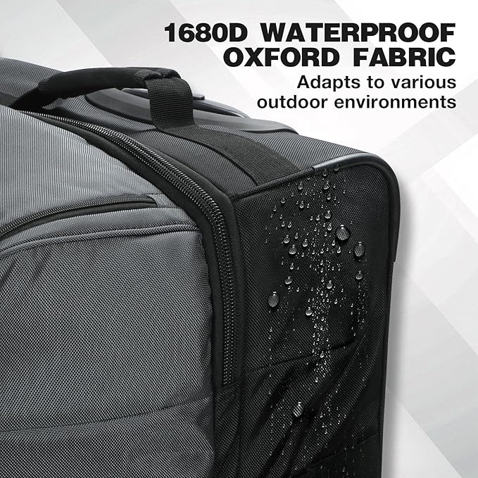 REDCAMP Large Rolling Duffle Bag - Image 2