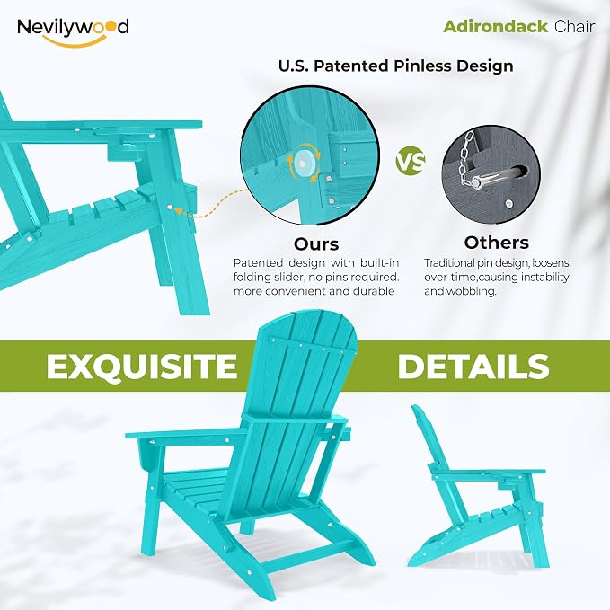 Folding Adirondack Chair - Image 7