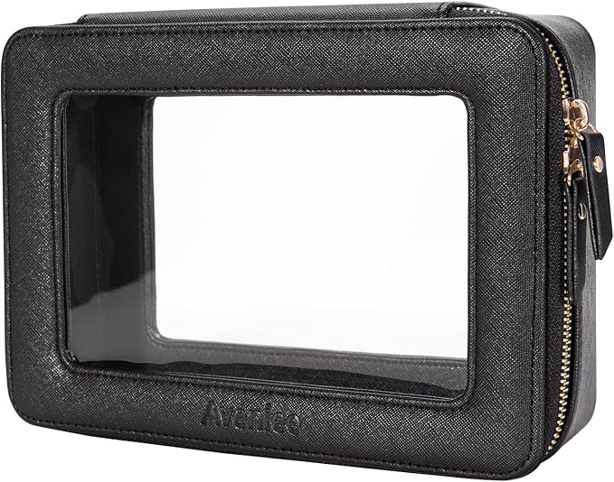 Aveniee Clear Makeup Bag Organizer, Large Travel Toiletry Bag by Aveniee