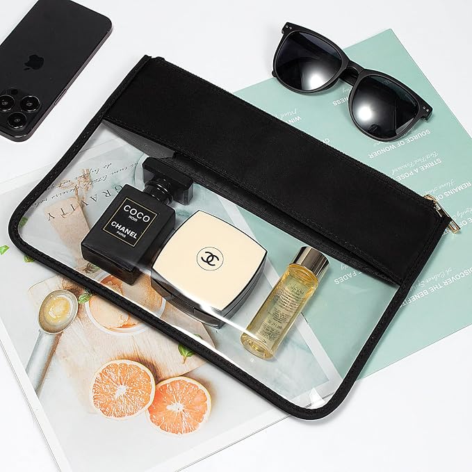 LETGO Clear Makeup Bag Pouch for Travel - Image 3