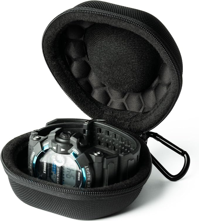 padded single Watch travel Case, men's watch case holder - Image 3