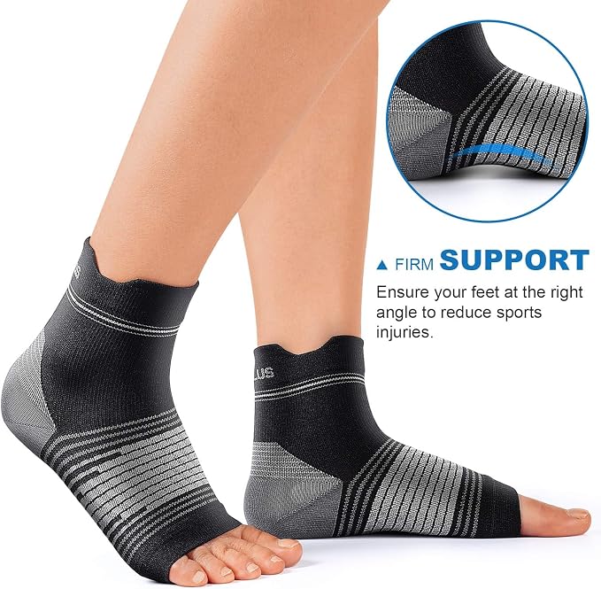 Plantar Fasciitis Sock for Men and Women, Compression Foot Sleeves - Image 4
