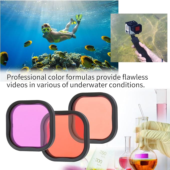 SOONSUN Waterproof Case with Dive Filters - Image 6