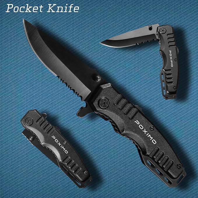Multitool Gift Set for Men Dad Him, 3-in-1 EDC Survival Kit - Image 7