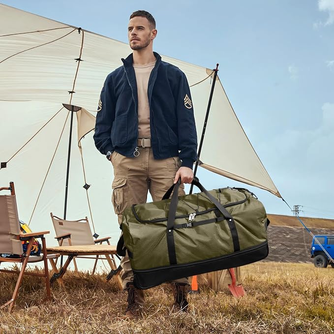 CONTAIL 32" Soft-Sided Rolling Duffle Bag - Image 7