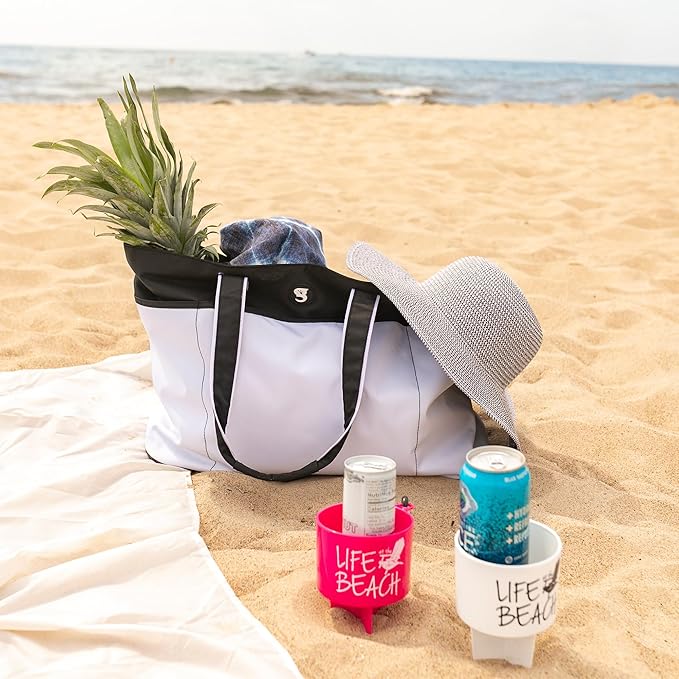 geckobrands Oversized Beach Tote – Large and Stylish Beach Bag - Image 6