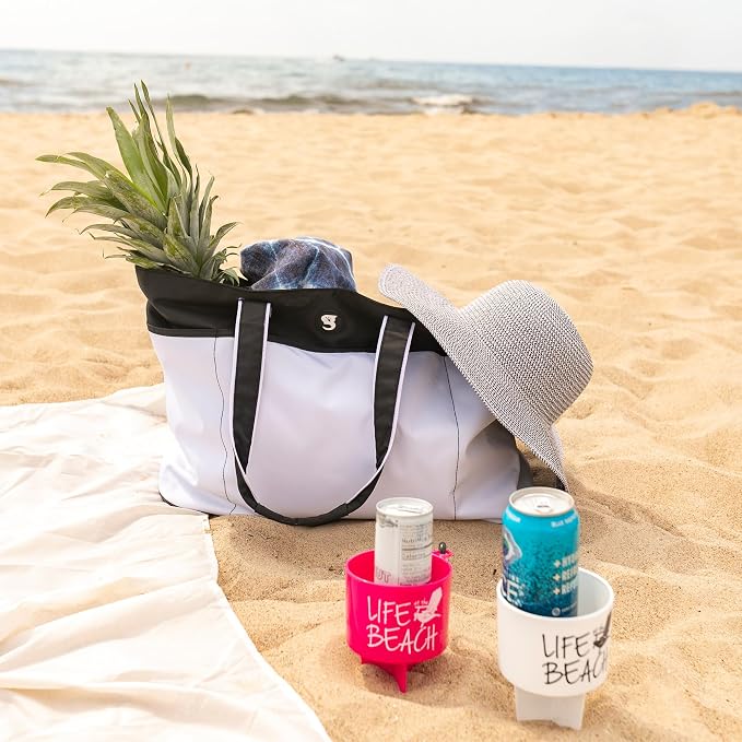 geckobrands Oversized Beach Tote – Large and Stylish Beach Bag - Image 4