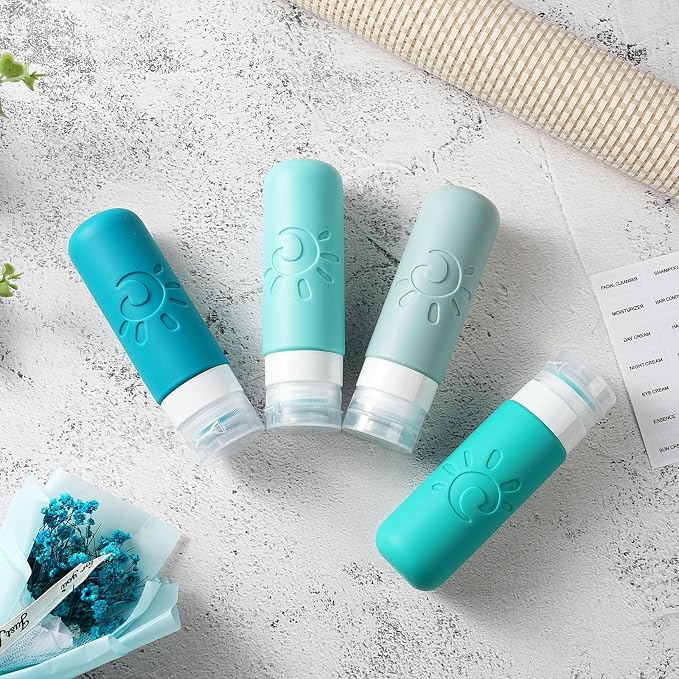 Travel Bottles for Toiletries, TSA Approved Travel Containers 3oz Leak Proof - Image 4