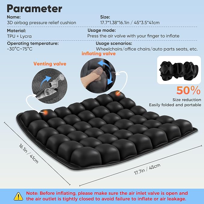 Inflatable Seat Cushion, Airplane Seat cushion - Image 6