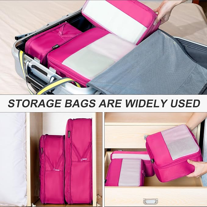 5 Set Compression Packing Cubes - Image 5