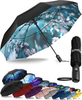 TUMELLA Strongest Windproof Travel Umbrella, Small Strong but Light Portable by Tumella