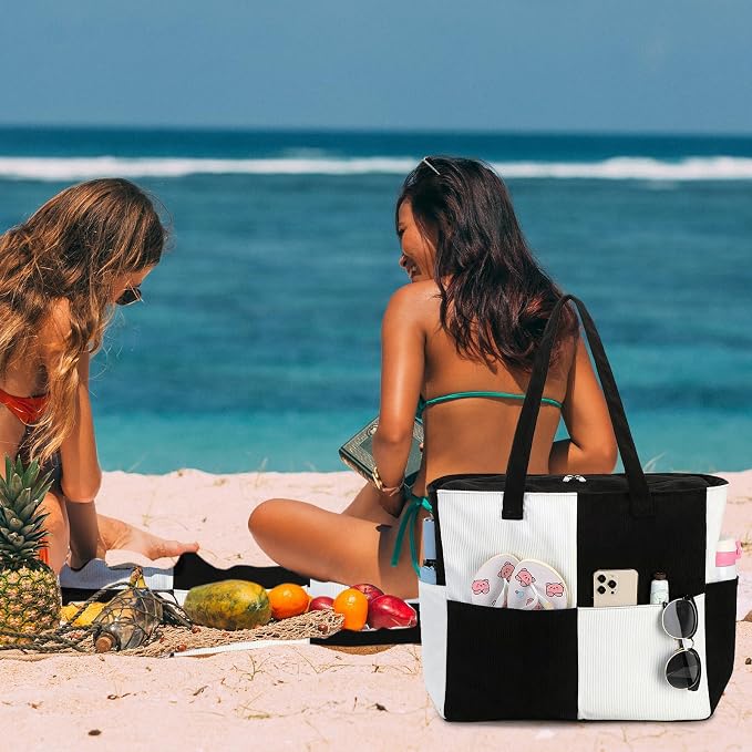 Waterproof Beach Tote Pool Bags - Image 6